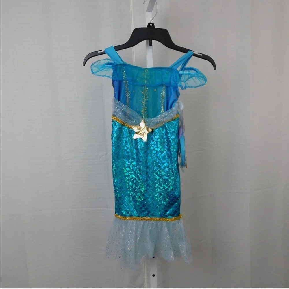 NWT Kids Hyde & Eek Mermaid Halloween Costume Dress with Headpiece - 8-10 Medium